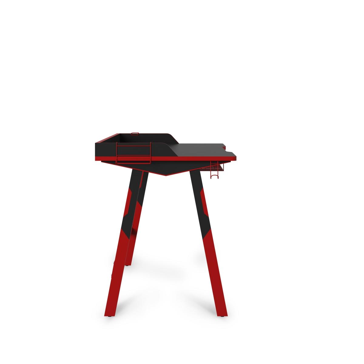Fuego Gaming Desk and Silverstone Chair Bundle Black – image 4