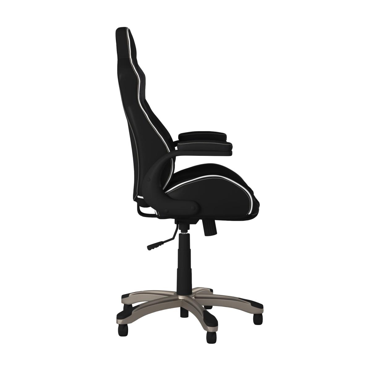 Fuego Gaming Desk and Silverstone Chair Bundle Black – image 7