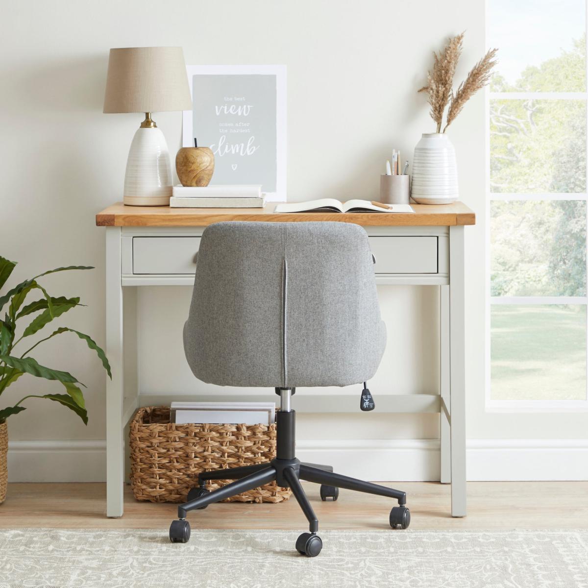 Compton Ivory Desk Cream/Brown – image 3