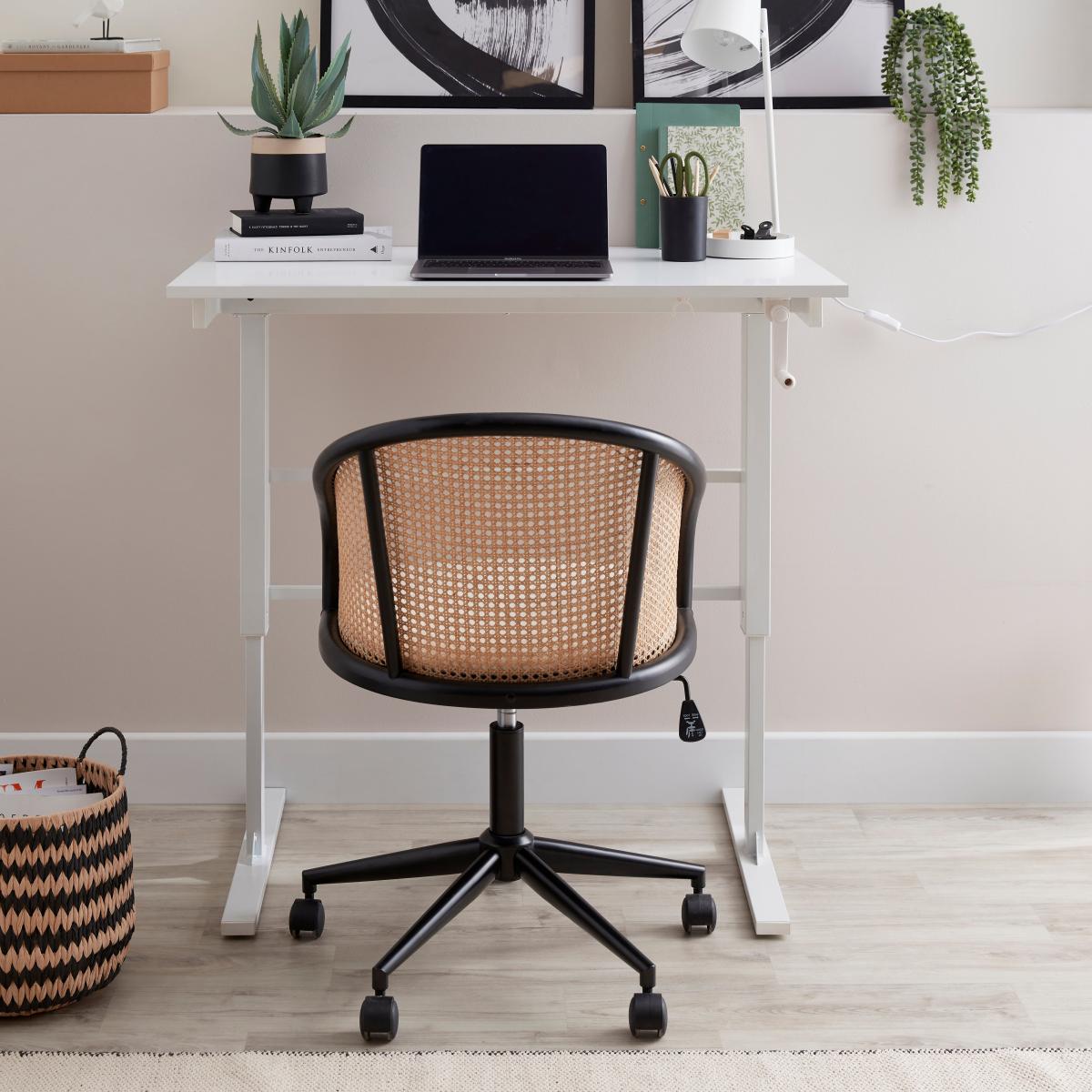 Murphy Ergonomic Sit to Standing Desk White – image 3