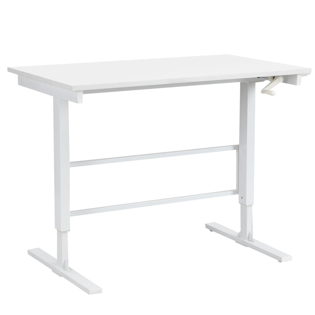 Murphy Ergonomic Sit to Standing Desk White – image 4