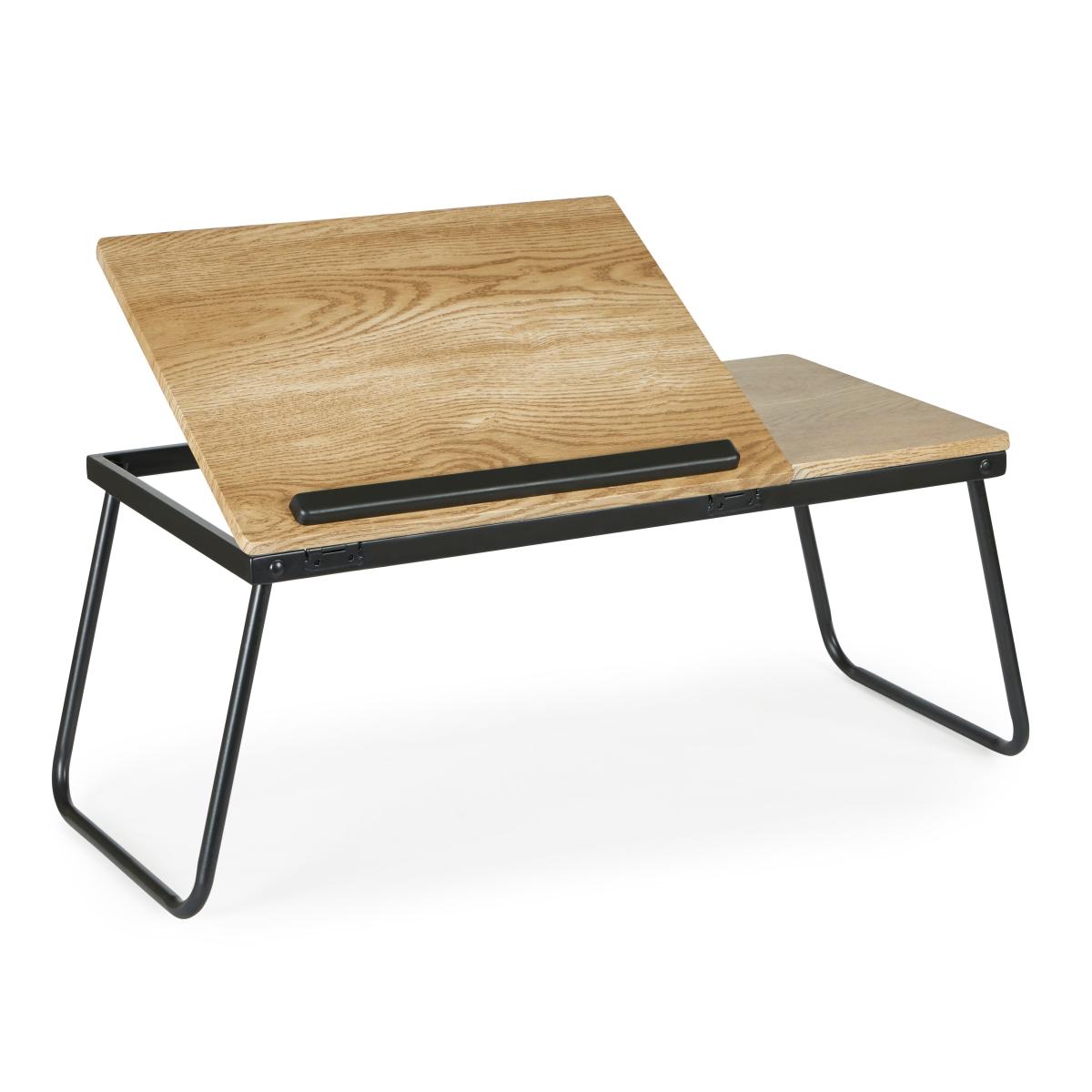 Dawson Oak Effect Laptop Stand Brown – image 2