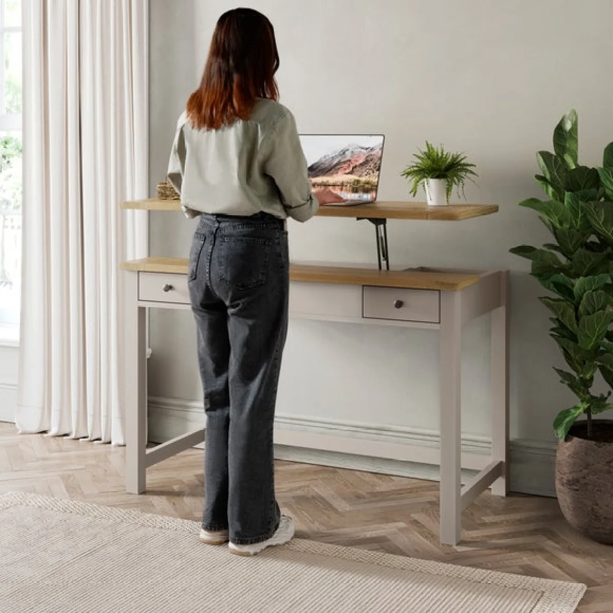 Olney Sit to Stand Desk – image 3