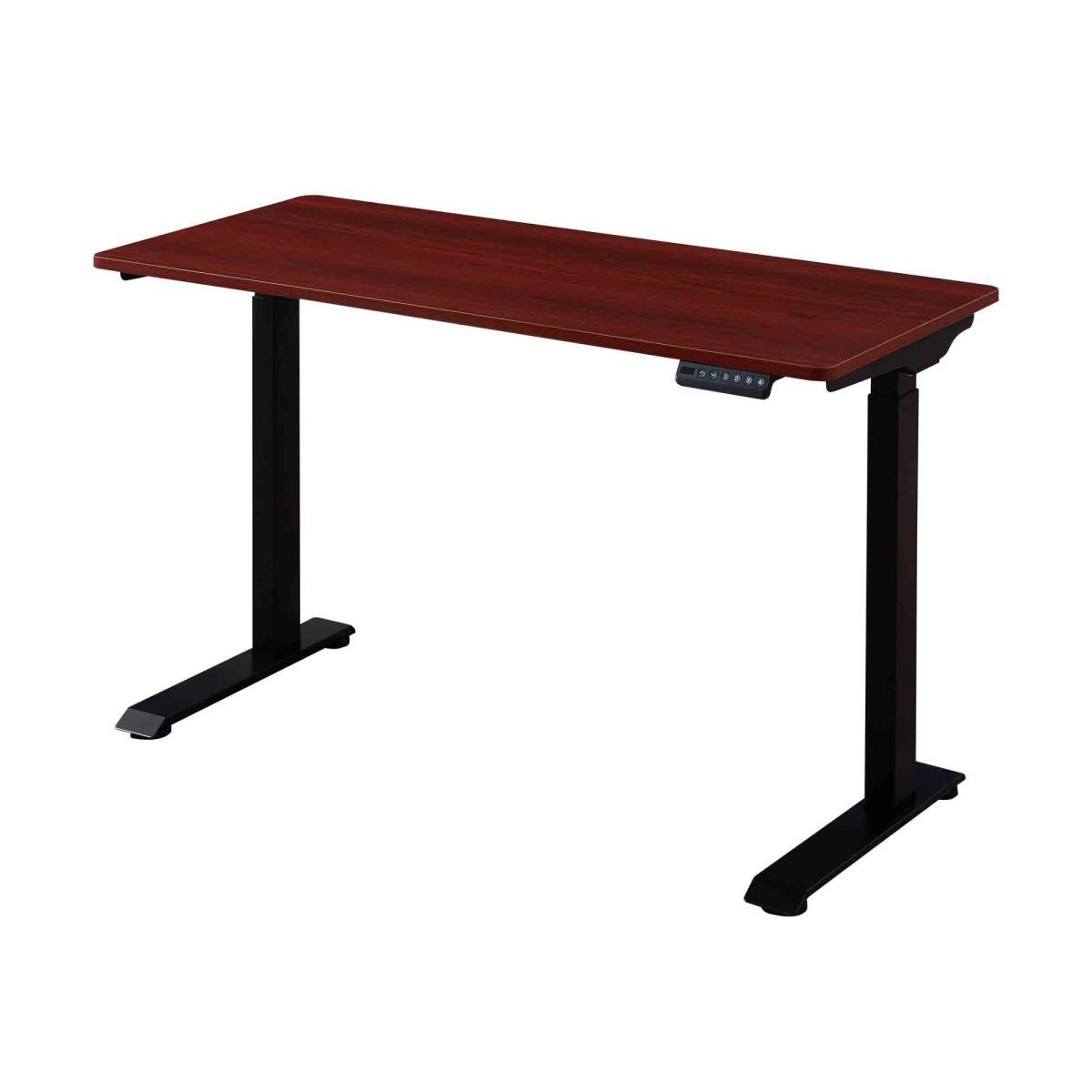 Koble Apollo Walnut Effect Adjustable Standing Smart Desk Brown/Black – image 2