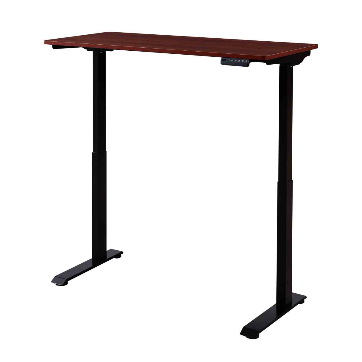 Koble Apollo Walnut Effect Adjustable Standing Smart Desk Brown/Black – image 3
