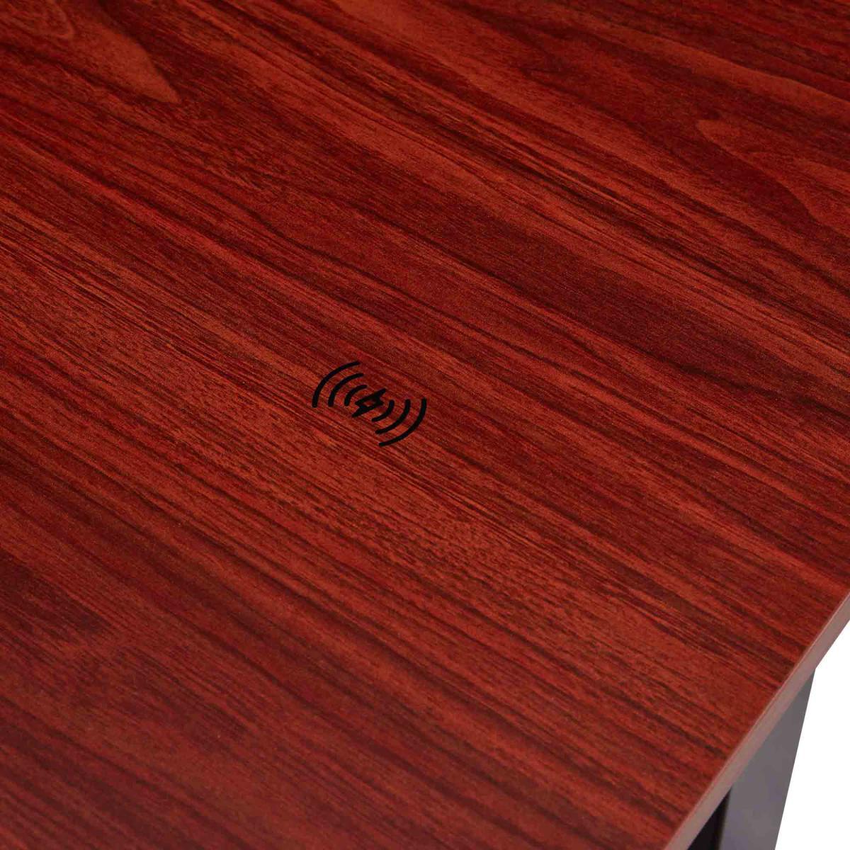 Koble Apollo Walnut Effect Adjustable Standing Smart Desk Brown/Black – image 5