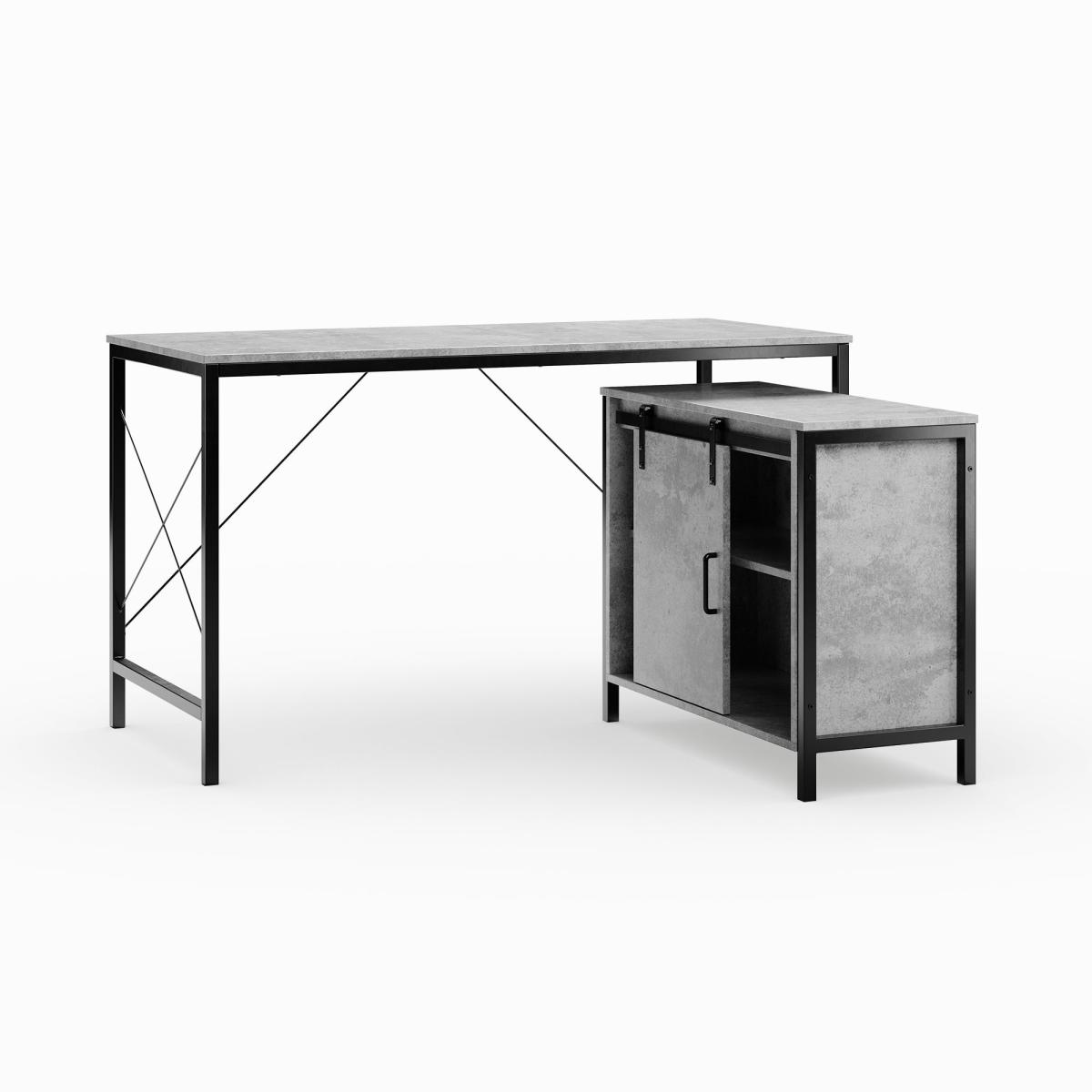 Edwin Storage Desk Grey Grey – image 2