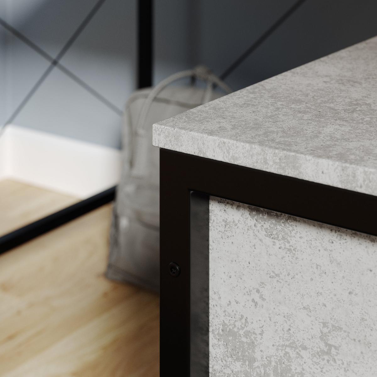 Edwin Storage Desk Grey Grey – image 4