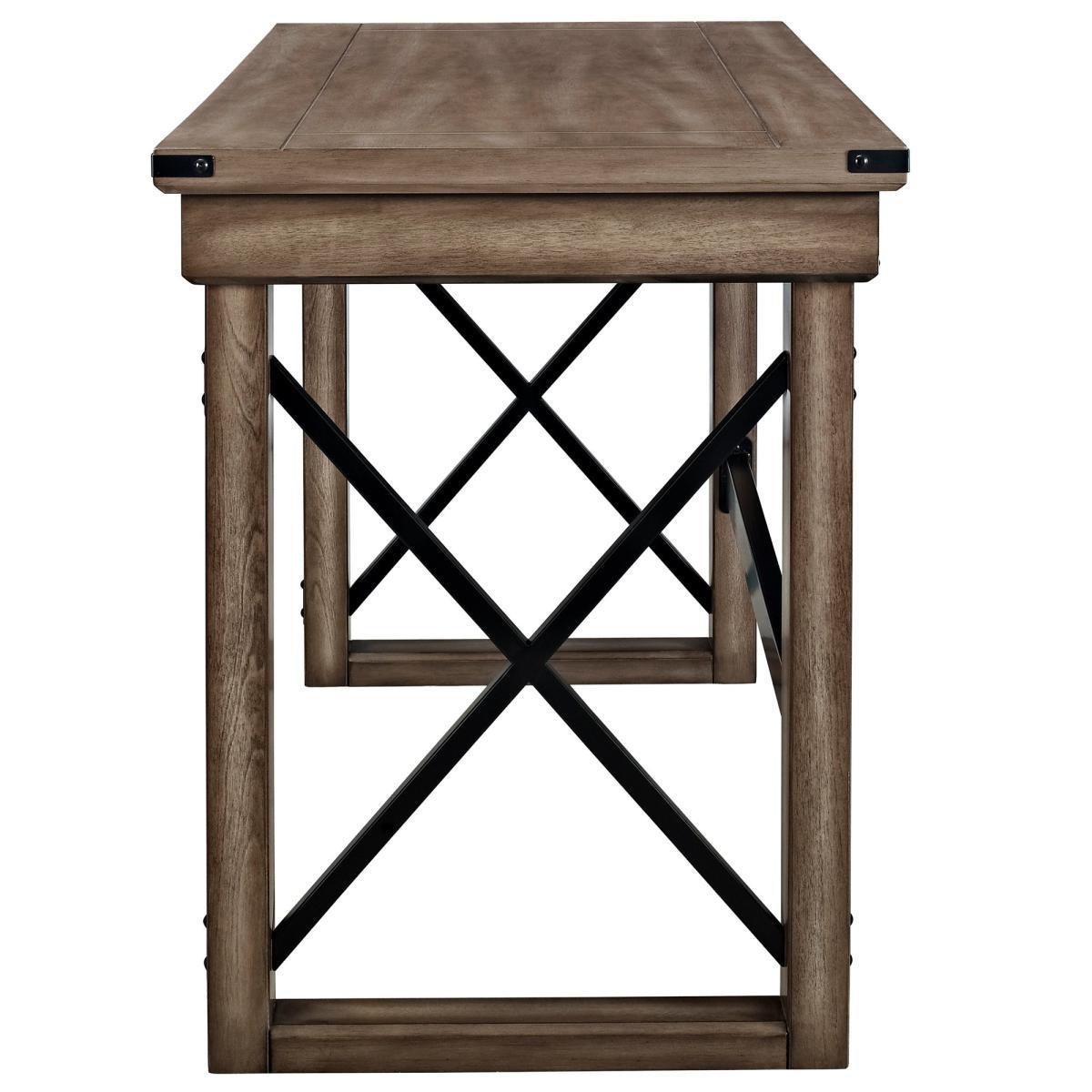 Wildwood Rustic Desk Brown – image 7