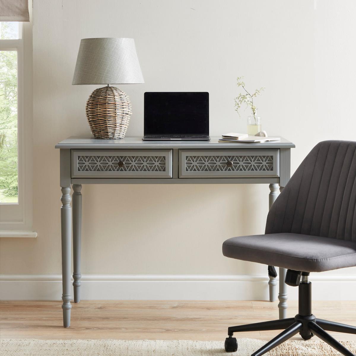 Carys Desk Grey – image 2