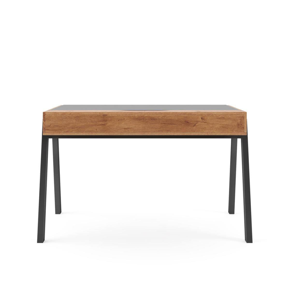 Geneva Desk Grey/Brown/White – image 4