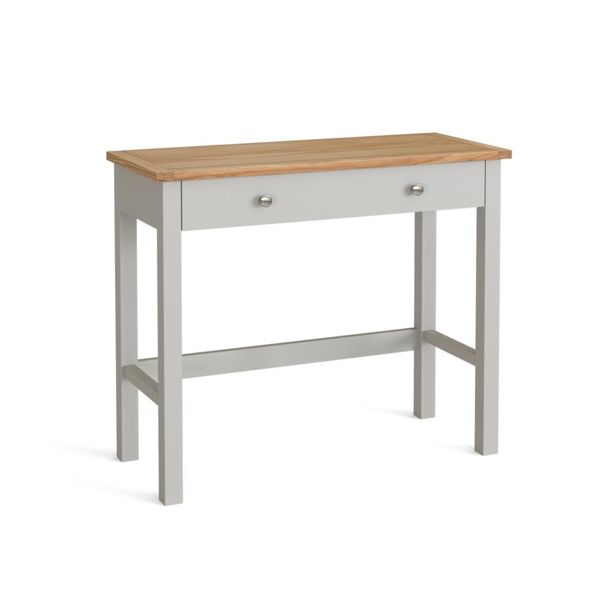Bromley Grey Slimline Desk Grey – image 4
