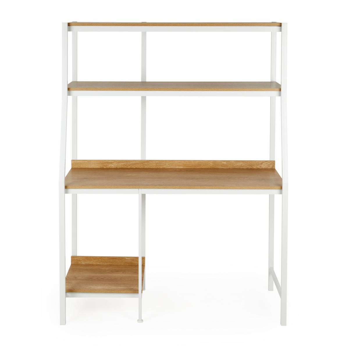 Marina Oak Effect Ladder Desk Light Oak – image 2