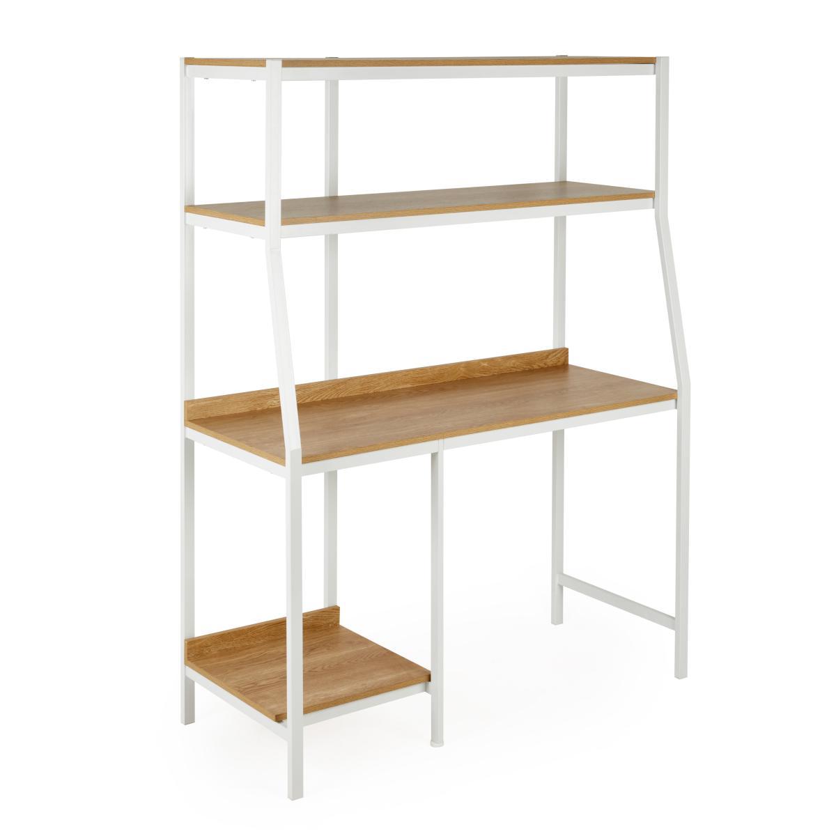 Marina Oak Effect Ladder Desk Light Oak – image 3