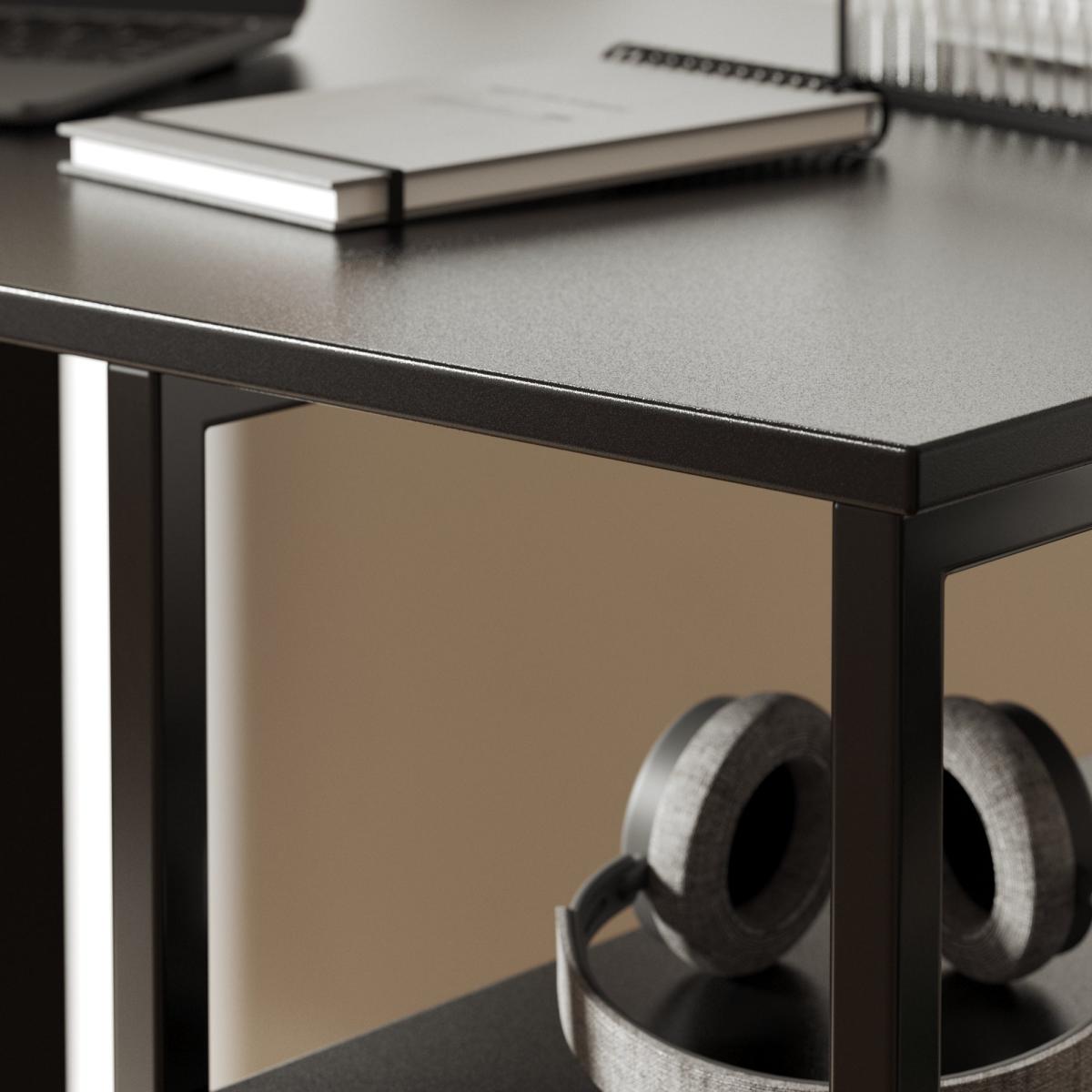 Esther Storage Desk Black Black – image 5