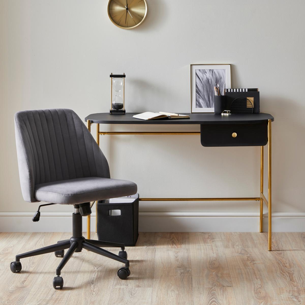 Petra Desk Black/Gold – image 2