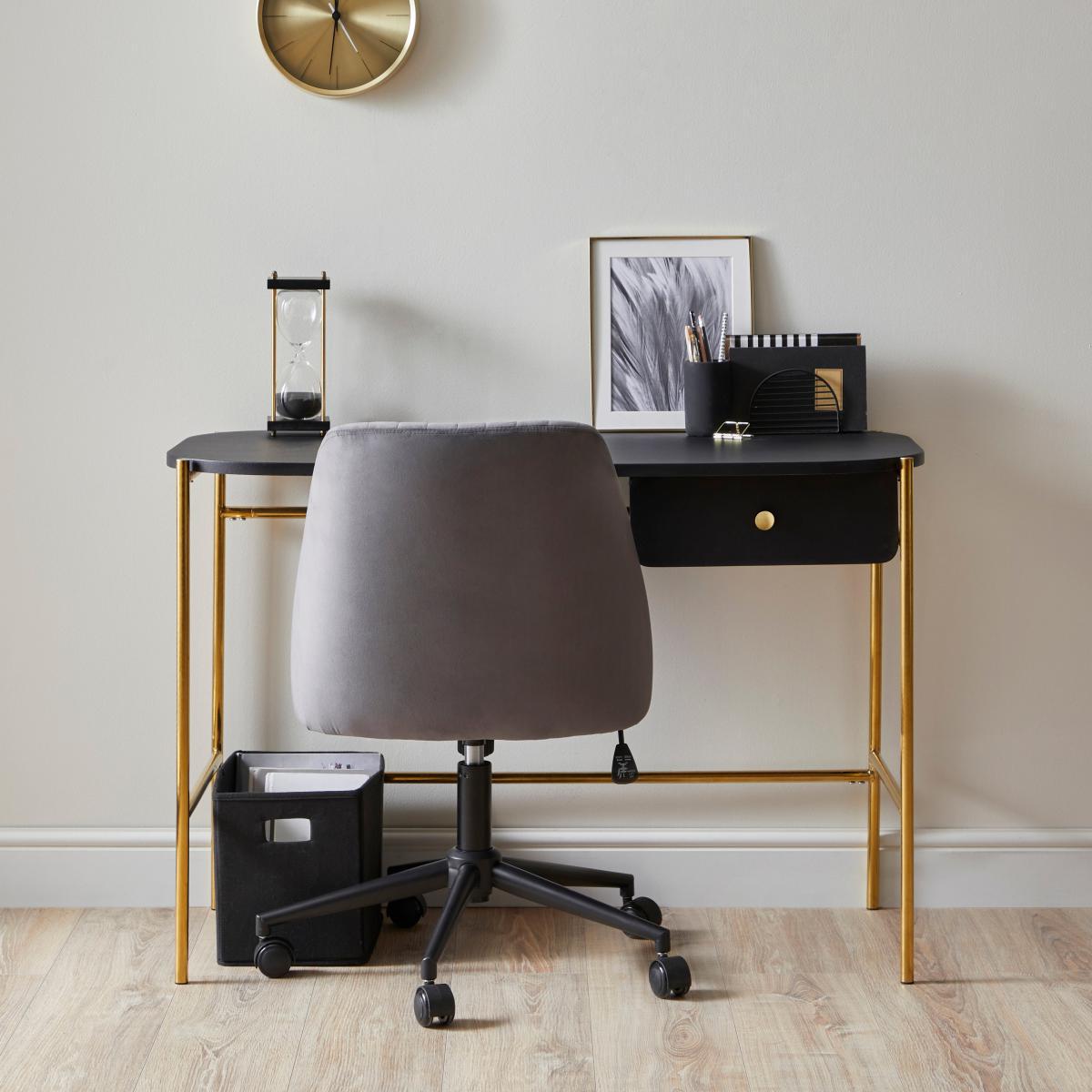 Petra Desk Black/Gold – image 3