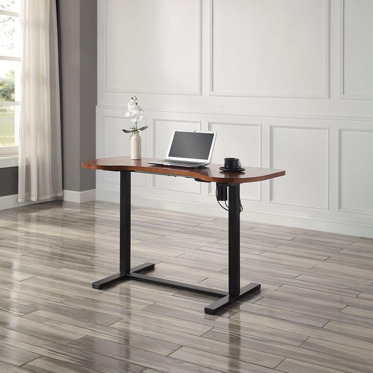 San Francisco Height Adjustable Standing Desk Walnut – image 2