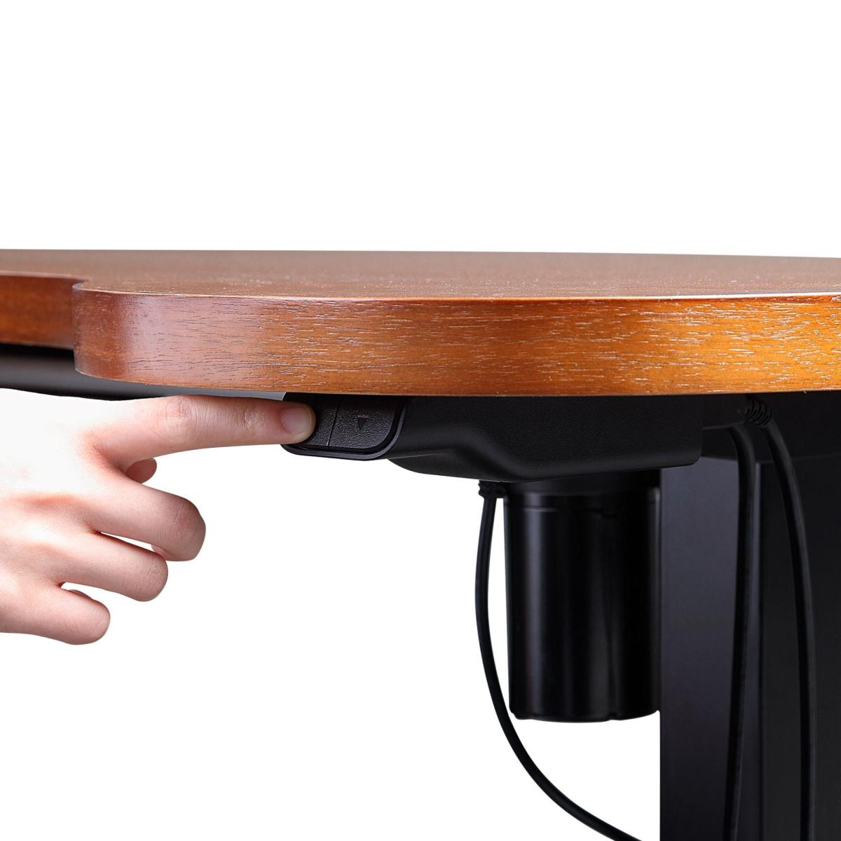 San Francisco Height Adjustable Standing Desk Walnut – image 4
