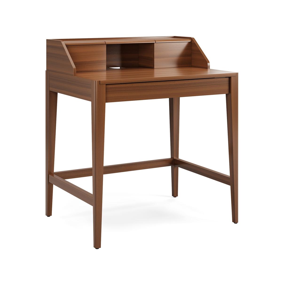Knowle Compact Pull Out Desk, Dark Stained Oak – image 6
