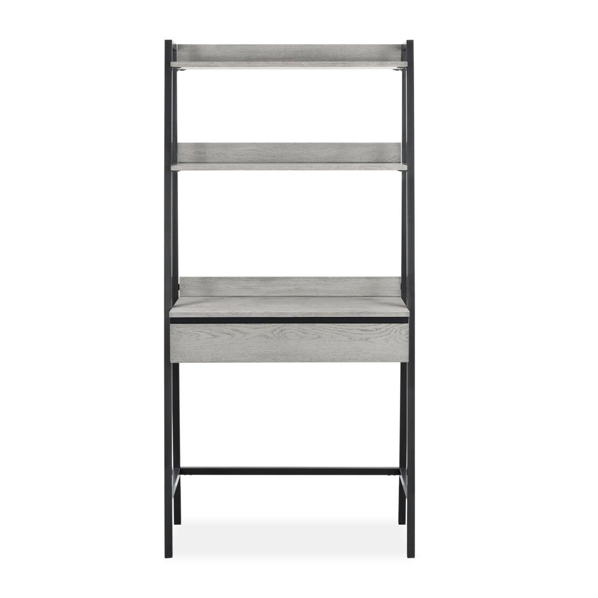 Blake Bookcase Desk Grey – image 3