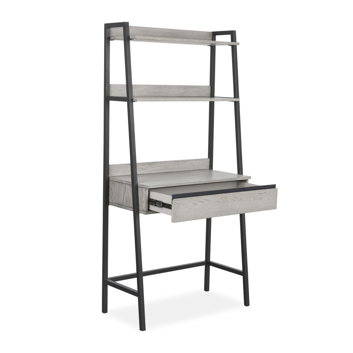 Blake Bookcase Desk Grey – image 5