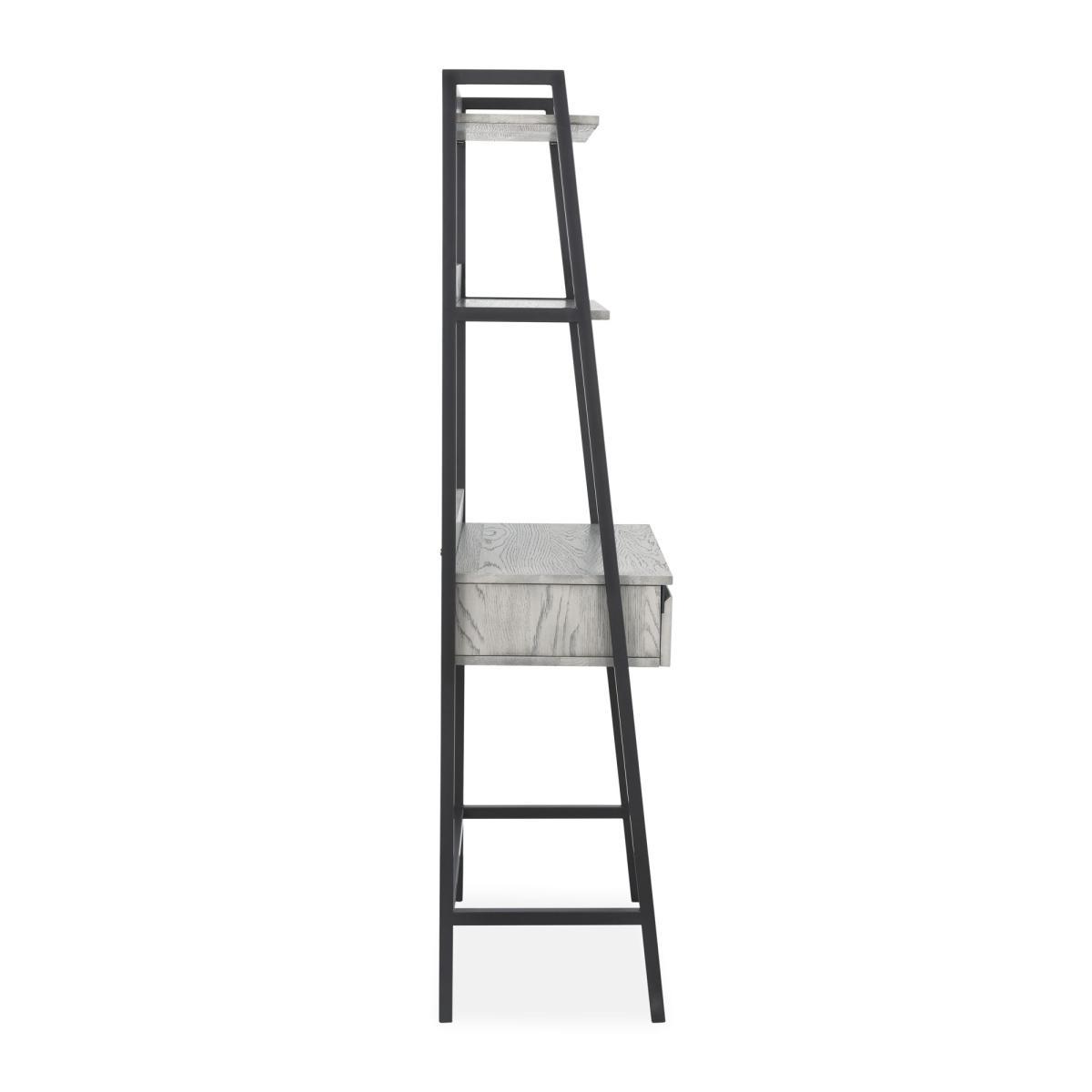 Blake Bookcase Desk Grey – image 6