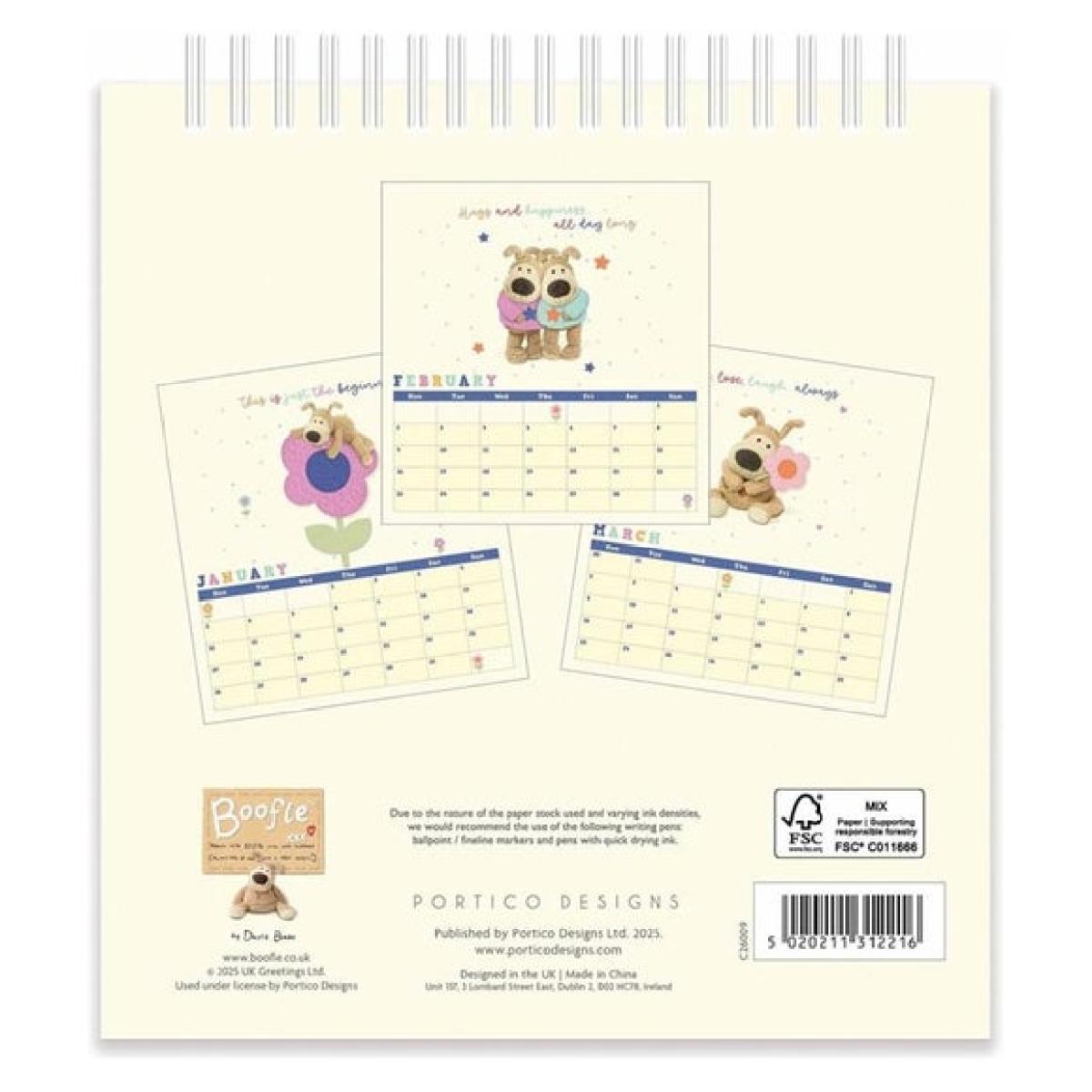 Boofle 2026 Desk Calendar – image 5