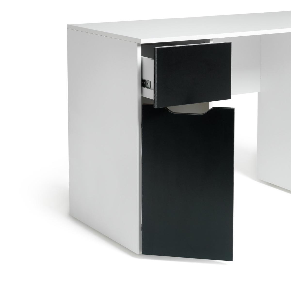Habitat Pob Double Pedestal Desk - Black – image 6