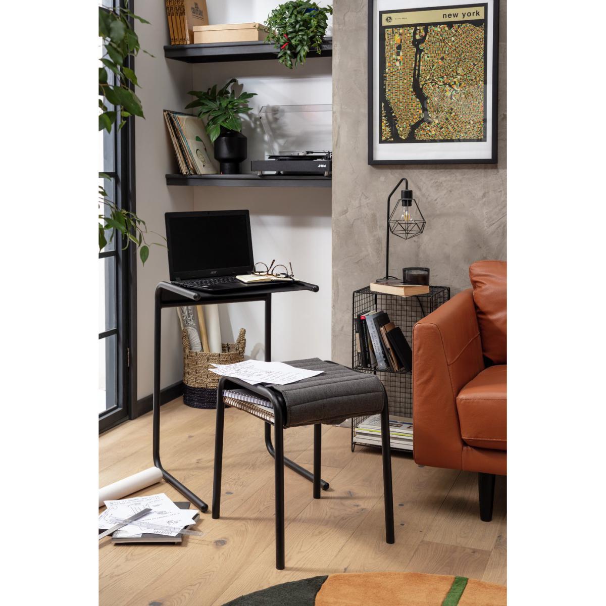 Habitat Contemporary Office Desk and Chair Set - Black – image 4