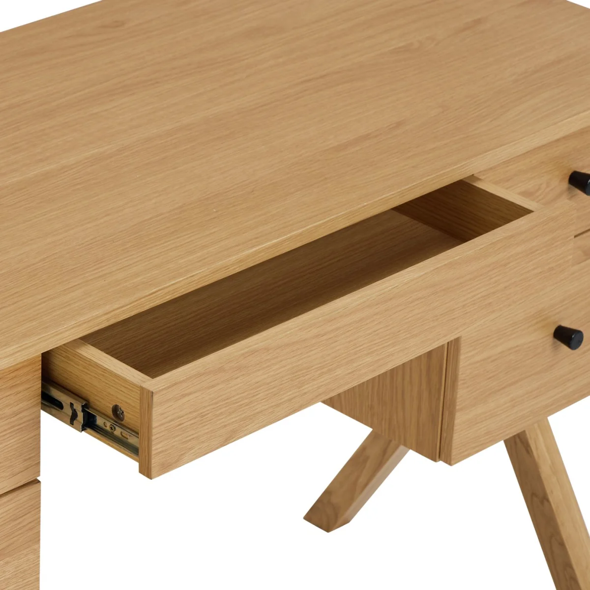 Habitat Harlene Desk - Oak – image 8