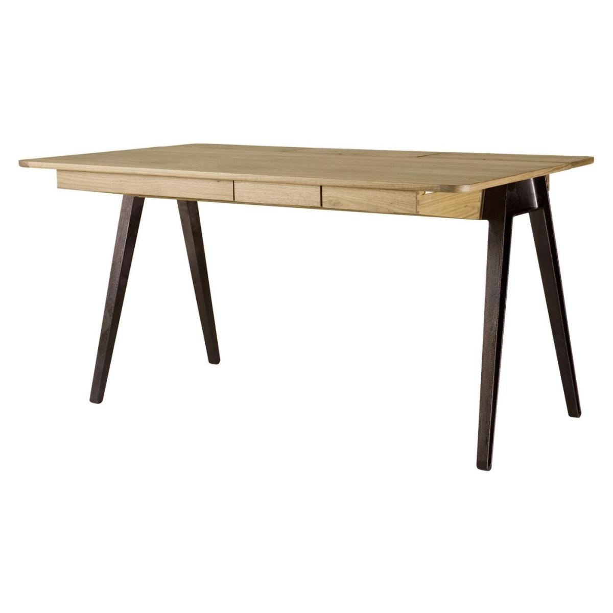 De La Espada Orson Micro Desk in Black Oiled Walnut – image 6