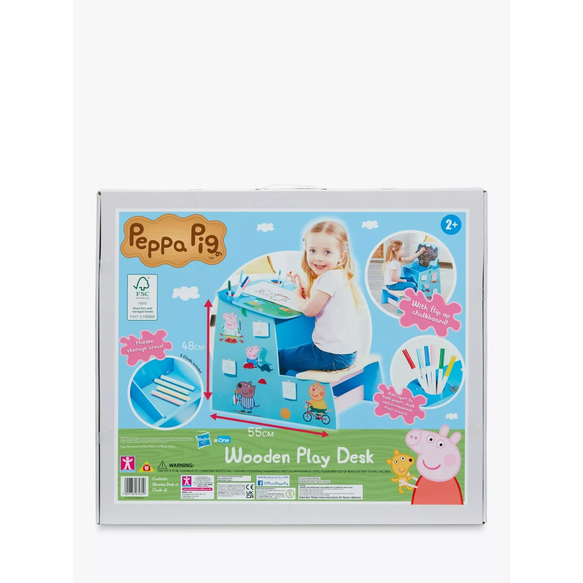 Peppa Pig Wooden Play Desk – image 7
