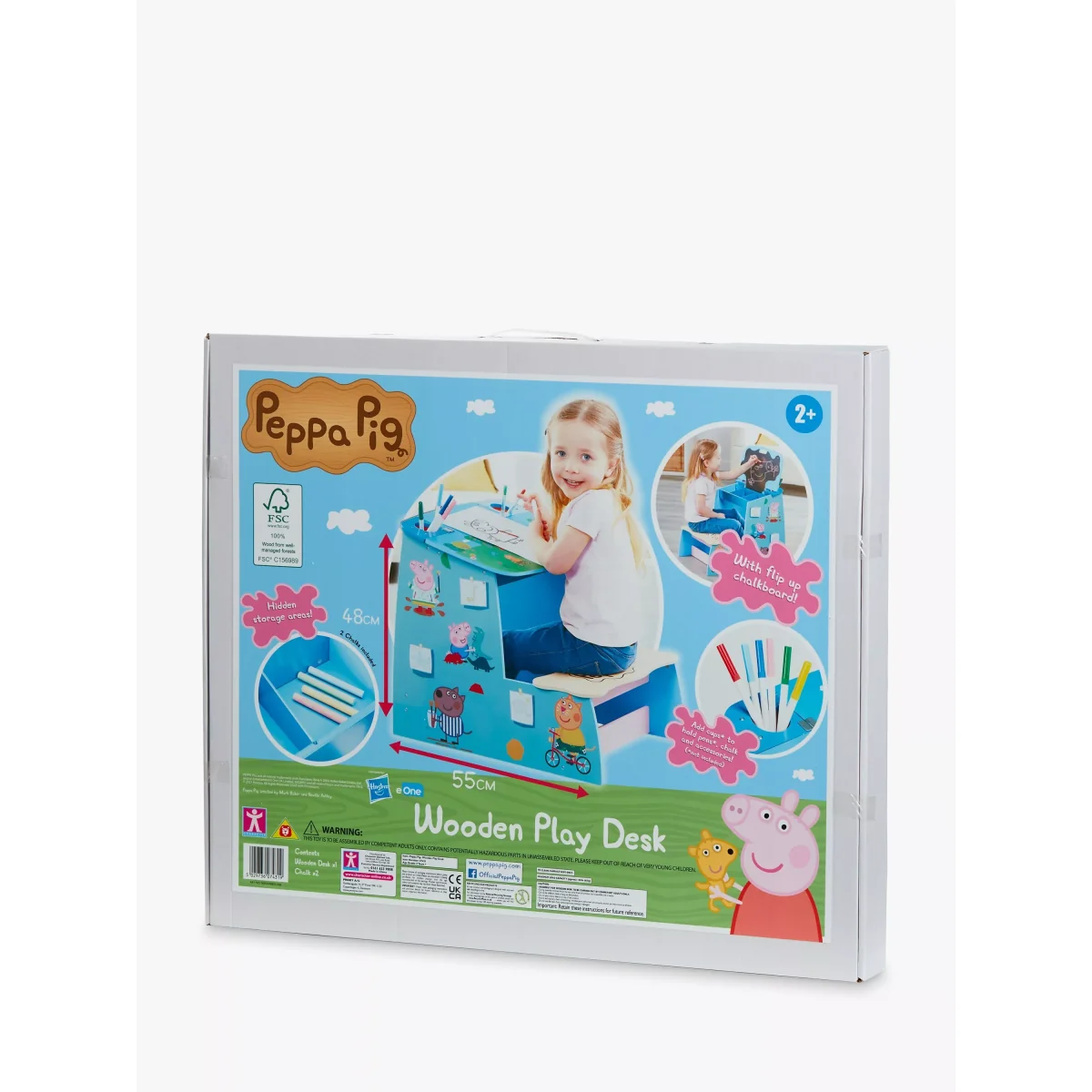 Peppa Pig Wooden Play Desk – image 10