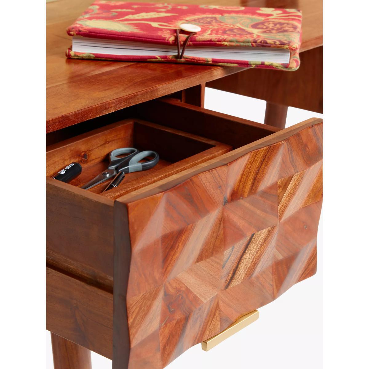 John Lewis & Partners + Swoon Franklin Desk, Brown – image 3