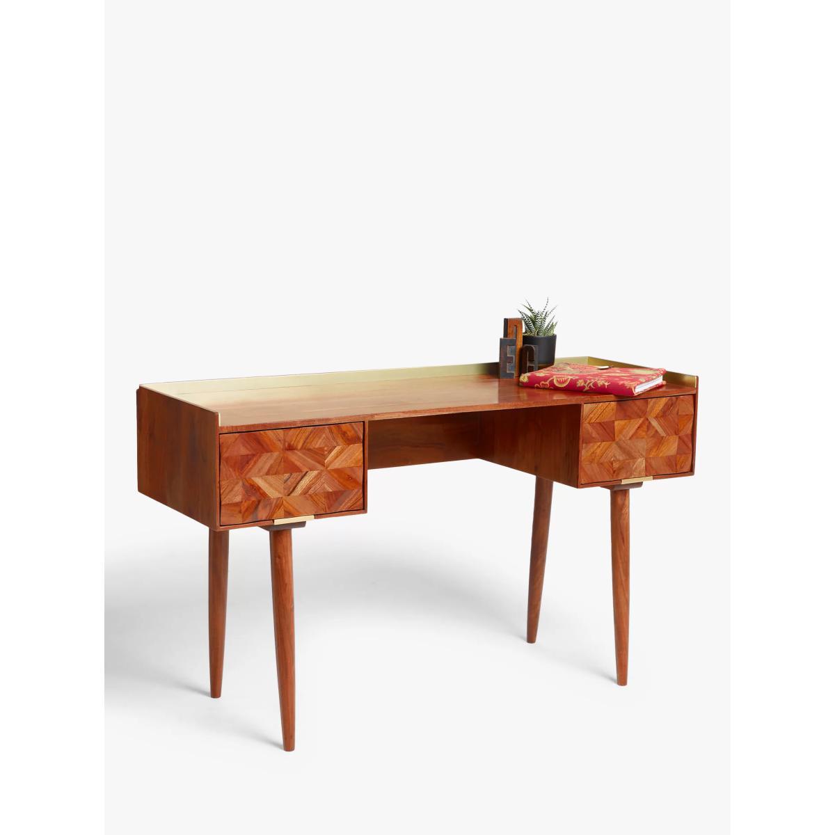 John Lewis & Partners + Swoon Franklin Desk, Brown – image 4