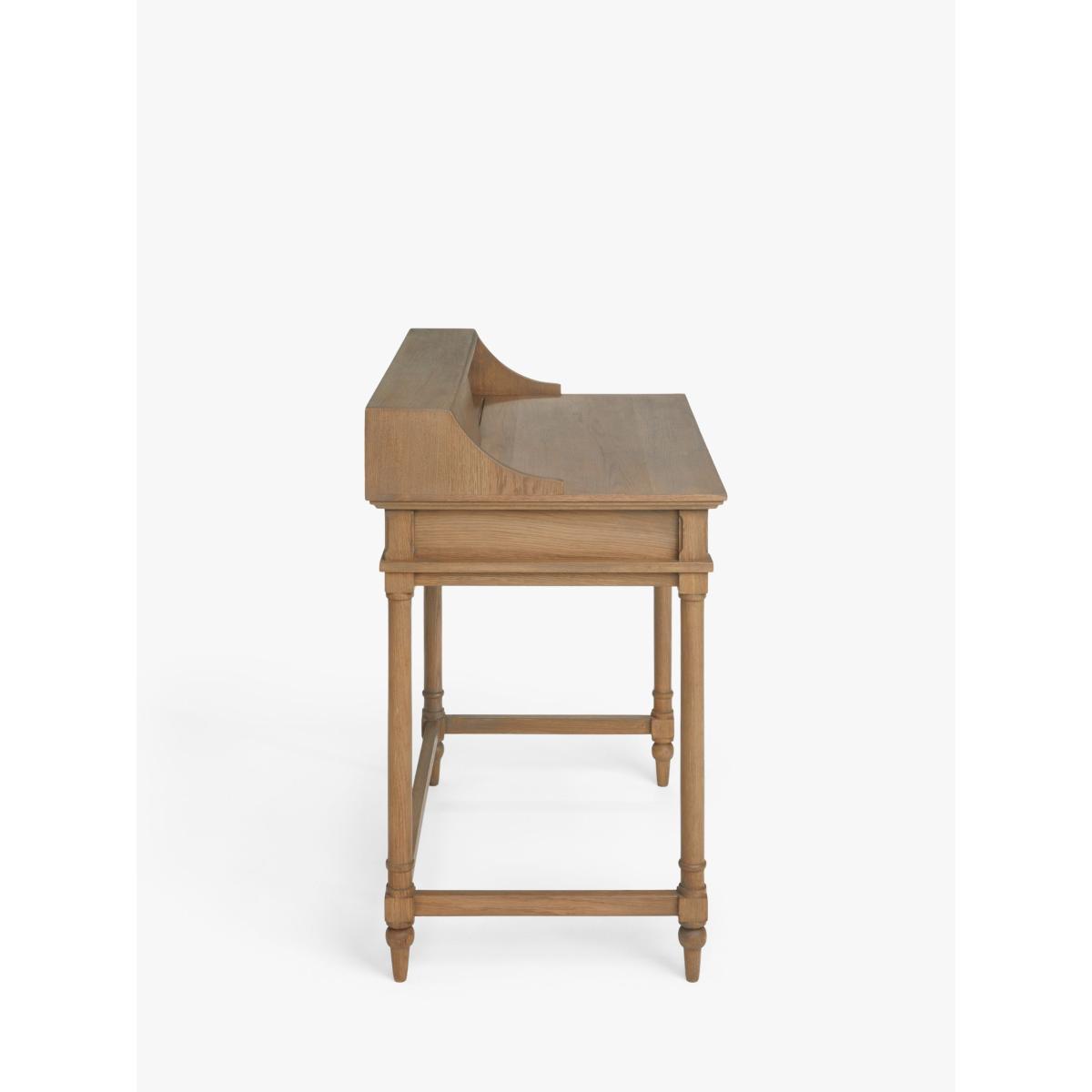 John Lewis Clemence Compact Desk, Greyed Oak – image 4