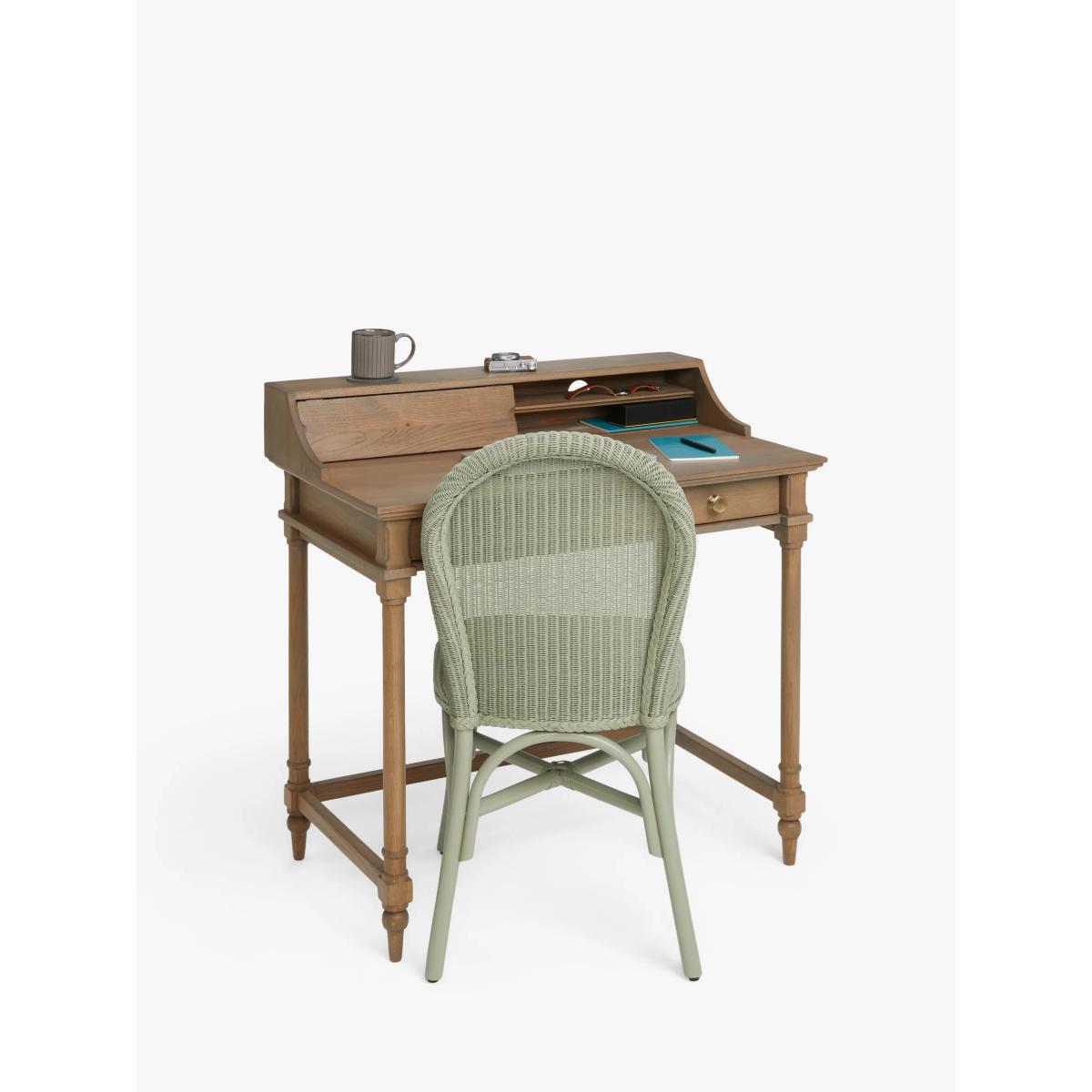 John Lewis Clemence Compact Desk, Greyed Oak – image 8
