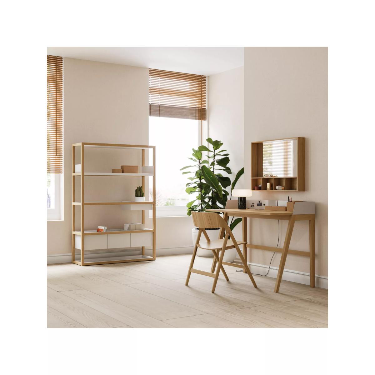 Matthew Hilton for Case Brockwell Desk, Oak/White – image 4