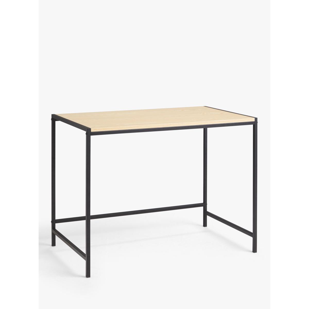 John Lewis ANYDAY Box Desk and Gerard Office Chair, Black – image 2