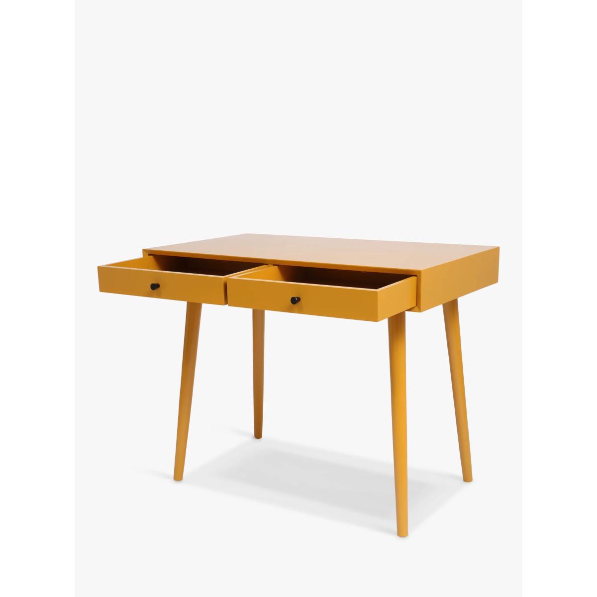 ANYDAY John Lewis & Partners Spindle Desk, Mustard – image 4