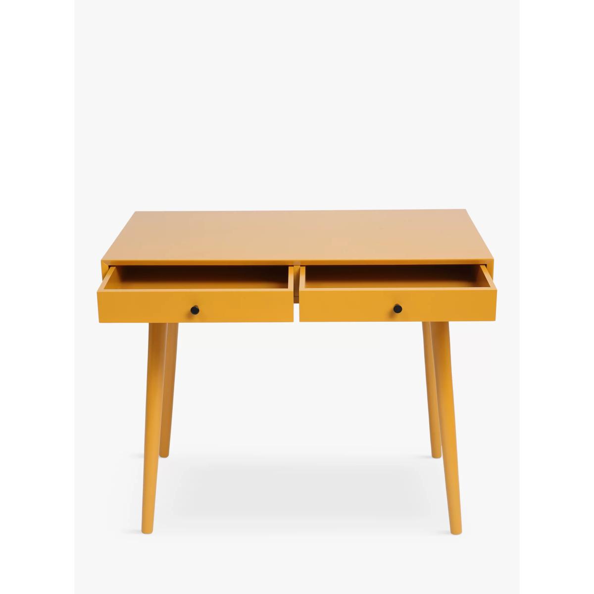 ANYDAY John Lewis & Partners Spindle Desk, Mustard – image 5