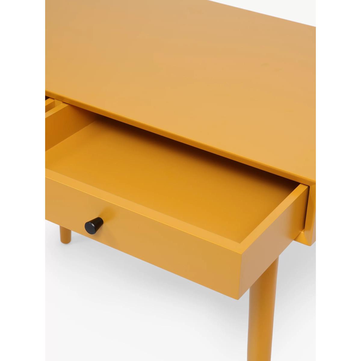 ANYDAY John Lewis & Partners Spindle Desk, Mustard – image 6