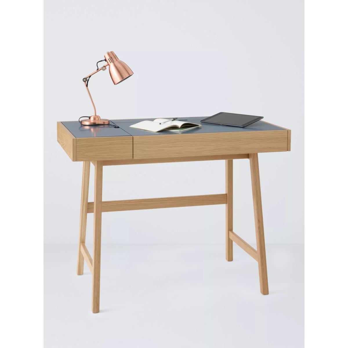 John Lewis ANYDAY Cantera Storage Desk, Blue – image 4