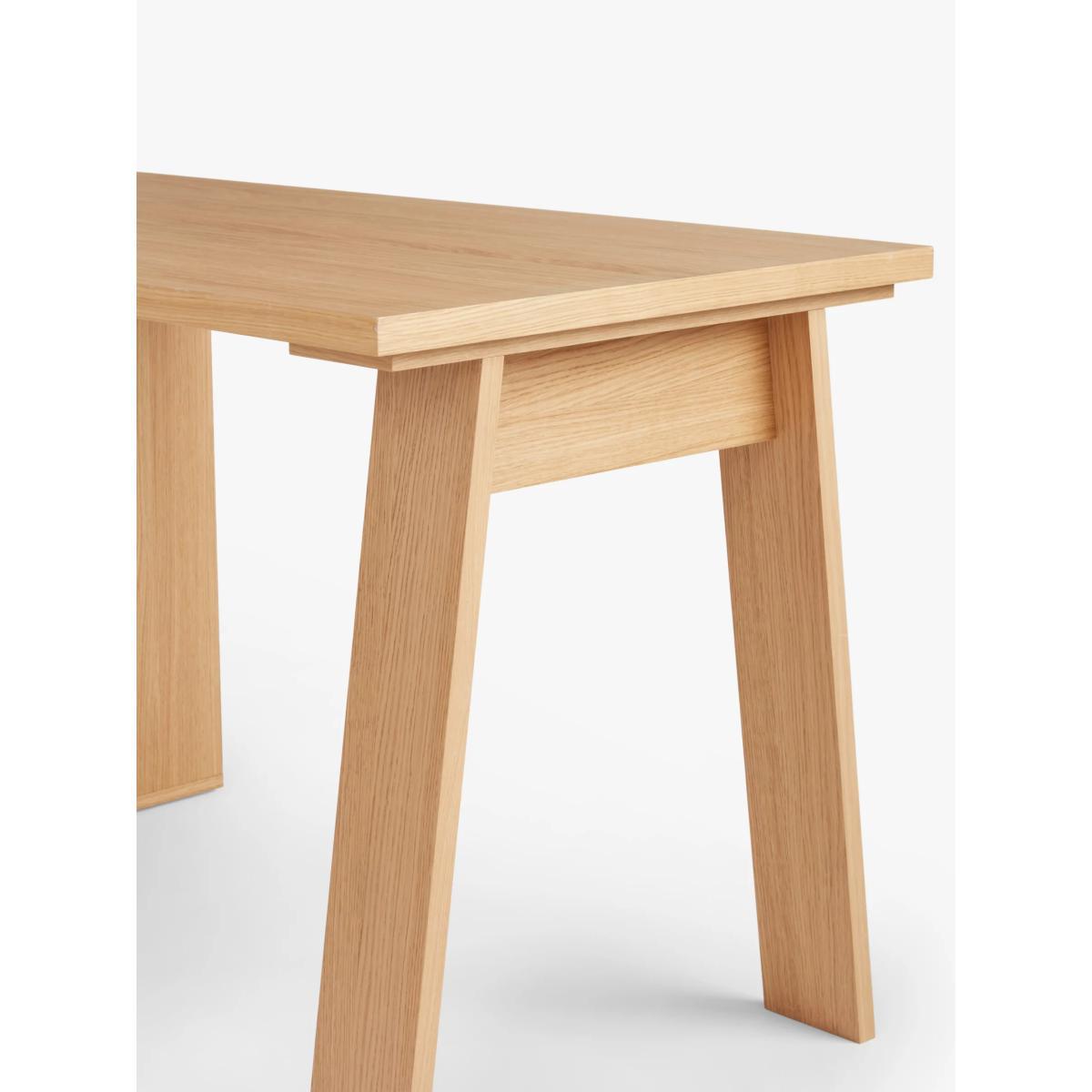 John Lewis & Partners Louvre Desk, Natural, FSC Certified (Oak Veneered Chipboard) – image 5