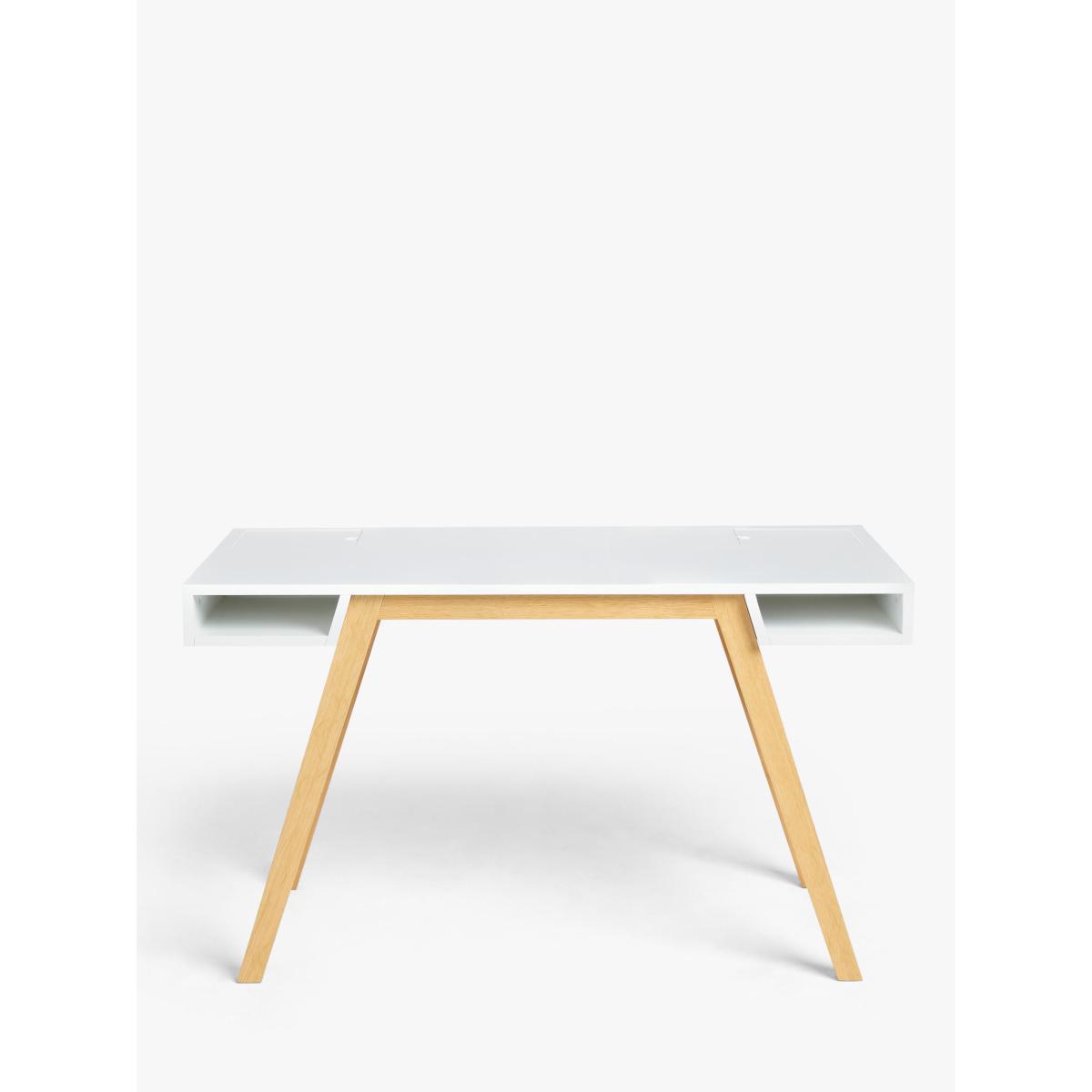 John Lewis & Partners Carter Desk, White – image 2