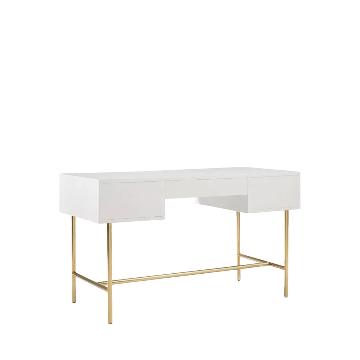 west elm Quinn Lacquer Desk, White – image 7