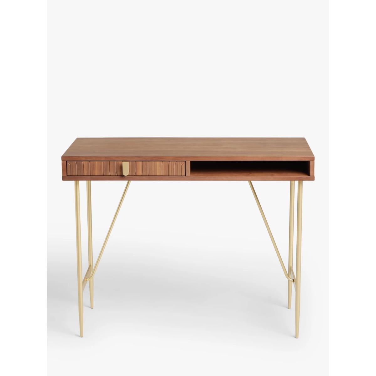 John Lewis Harvard Compact Desk, Walnut – image 3