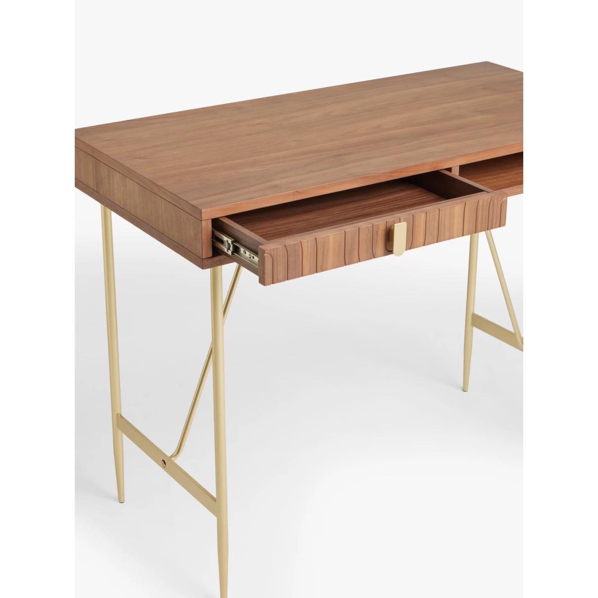 John Lewis Harvard Compact Desk, Walnut – image 4
