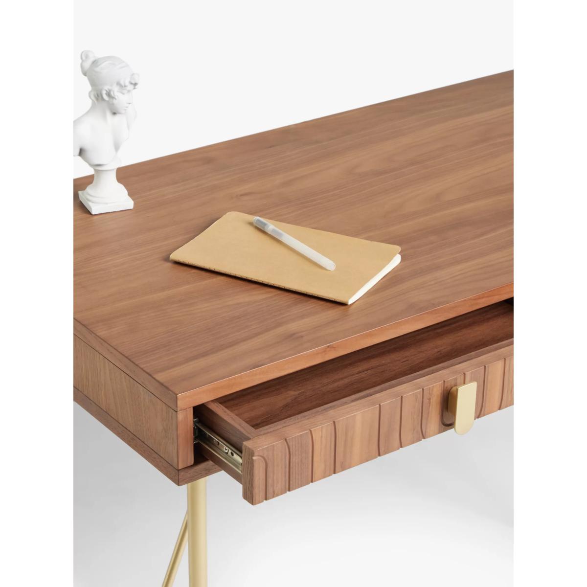 John Lewis Harvard Compact Desk, Walnut – image 7
